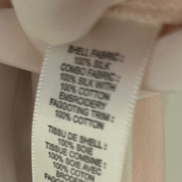 Feminine Pink Silk Flutter Sleeve Designer Top - Picture 3 of 4